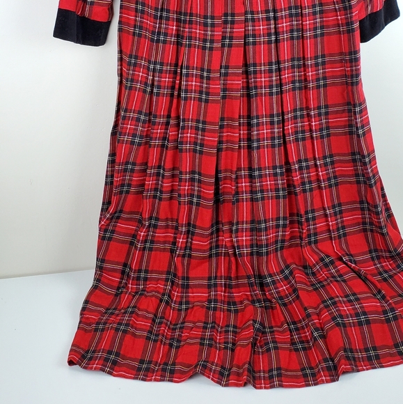 Vintage R.J. Stevens Petite Size 6 Midi Dress - Picture 6 of 8